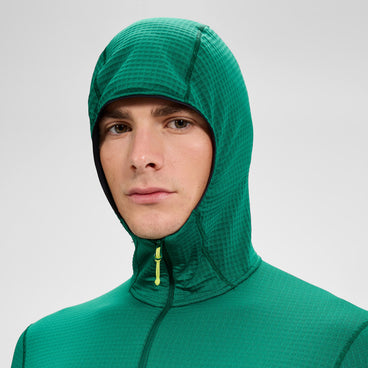 Men's Ridge-Hiker Hooded Jacket - Green/Black