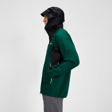 Men's Ridge-Seeker Waterproof Jacket - Green/Black