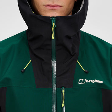 Men's Ridge-Seeker Waterproof Jacket - Green/Black