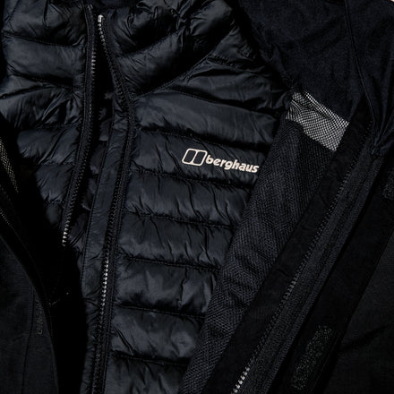 Men's Hillwalker 2.0 Gemini Gore-Tex Waterproof 3in1 Jacket - Black