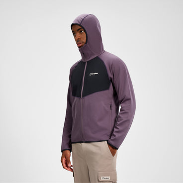 Men's Trawden Hybrid Jacket - Purple/Black