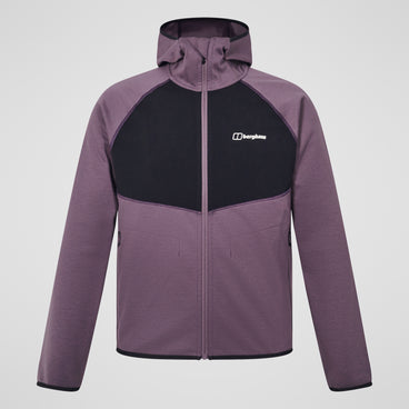 Men's Trawden Hybrid Jacket - Purple/Black