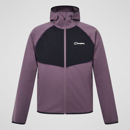 Men's Trawden Hybrid Jacket - Purple/Black