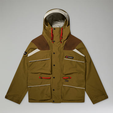 Unisex Trango Gore-Tex Waterproof Jacket - Green/Brown