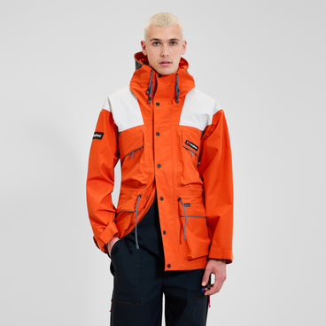 Unisex Trango Gore-Tex Waterproof Jacket - Orange/Grey