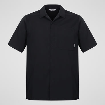 Men's Explorer Short Sleeve Overshirt - Black