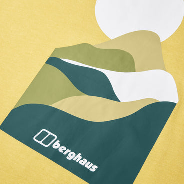 Men's Rolling Peaks Short Sleeve Tee - Yellow