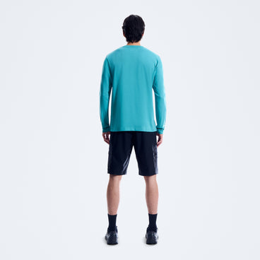 Men's Berghaus Big Logo Long Sleeve Tee - Blue