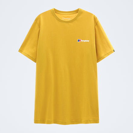 Men's Berghaus Class Logo Tee - Yellow