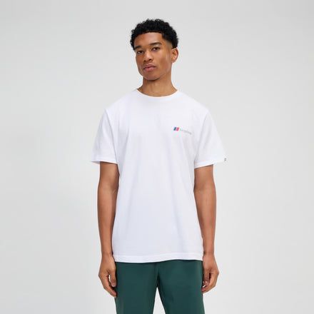Men's Berghaus Class Logo Tee - White