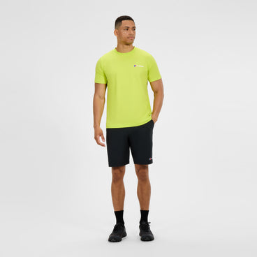Men's Berghaus Class Logo Tee - Lime Green