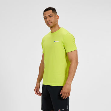 Men's Berghaus Class Logo Tee - Lime Green
