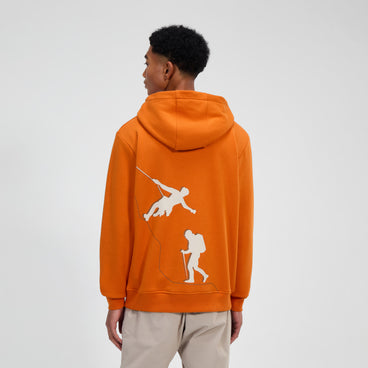 Men's Grappled Hoody - Orange