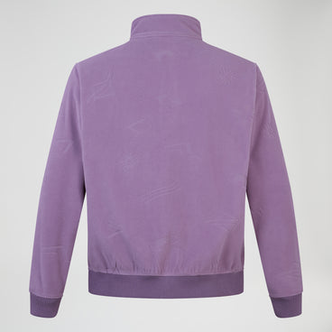 Unisex Daily Nature Interactive Fleece - Purple