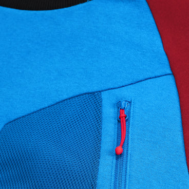 Unisex Storm 25 Crew Sweater - Blue/Red