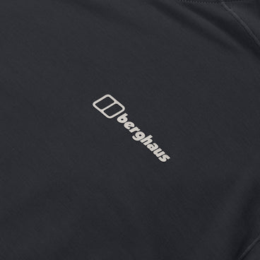 Men's Berghaus Delta Short Sleeve Tech Tee - Black
