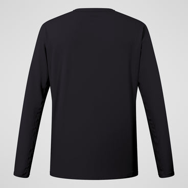 Men's Delta Long Sleeve Tech Tee - Black
