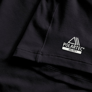 Men's Delta Long Sleeve Tech Tee - Black