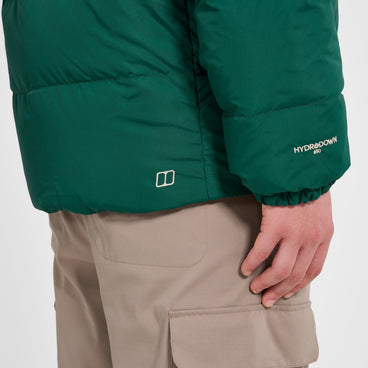 Men's Fulstow Reversible Down Jacket - Green/Black