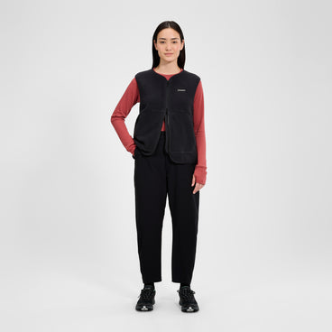 Women's Hanby Relaxed Vest - Black