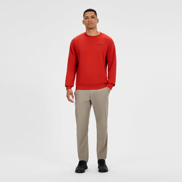 Men's Logo Crew Light jumper - Orange