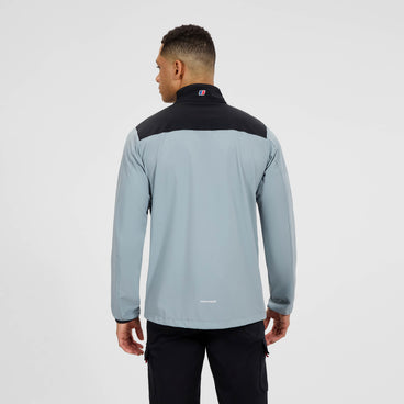 Men's Terrain Trek Half Zip Jacket - Black/Grey