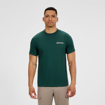 Men's Dotted Mountain Tee - Green