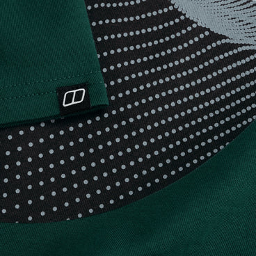 Men's Dotted Mountain Tee - Green