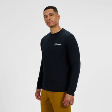 Men's Berghaus Center Logo Tee - Black