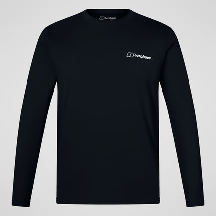 Men's Berghaus Center Logo Tee - Black