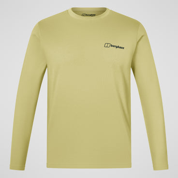 Men's Berghaus Center Logo Tee - Natural