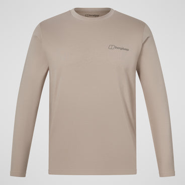 Men's Berghaus Center Logo Tee - Grey