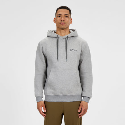 Men's Small Logo Hoody - Grey