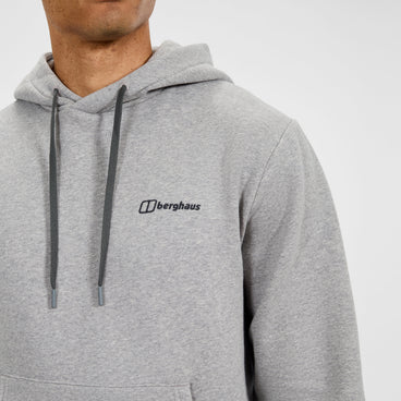 Men's Small Logo Hoody - Grey
