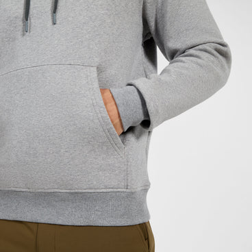Men's Small Logo Hoody - Grey