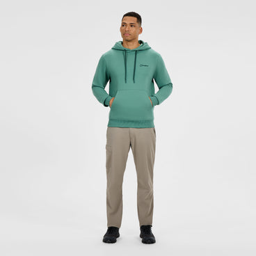 Men's Small Logo Hoody - Green