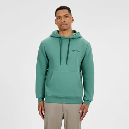 Men's Small Logo Hoody - Green