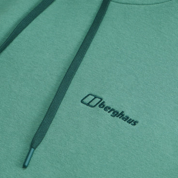 Men's Small Logo Hoody - Green