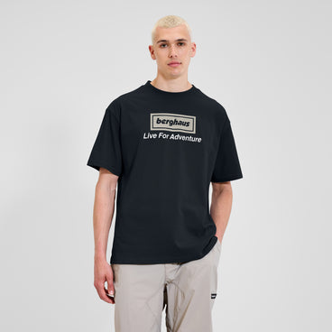Unisex Adventure Tour Tee - Black