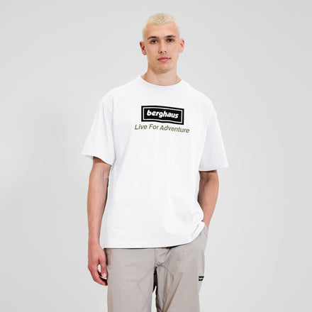 Unisex Adventure Tour Tee - White